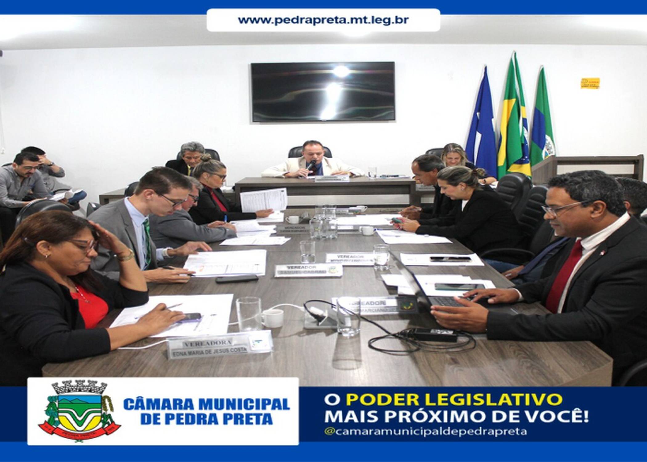 19ª Sessão Ordinária da Câmara Municipal de Pedra Preta – MT